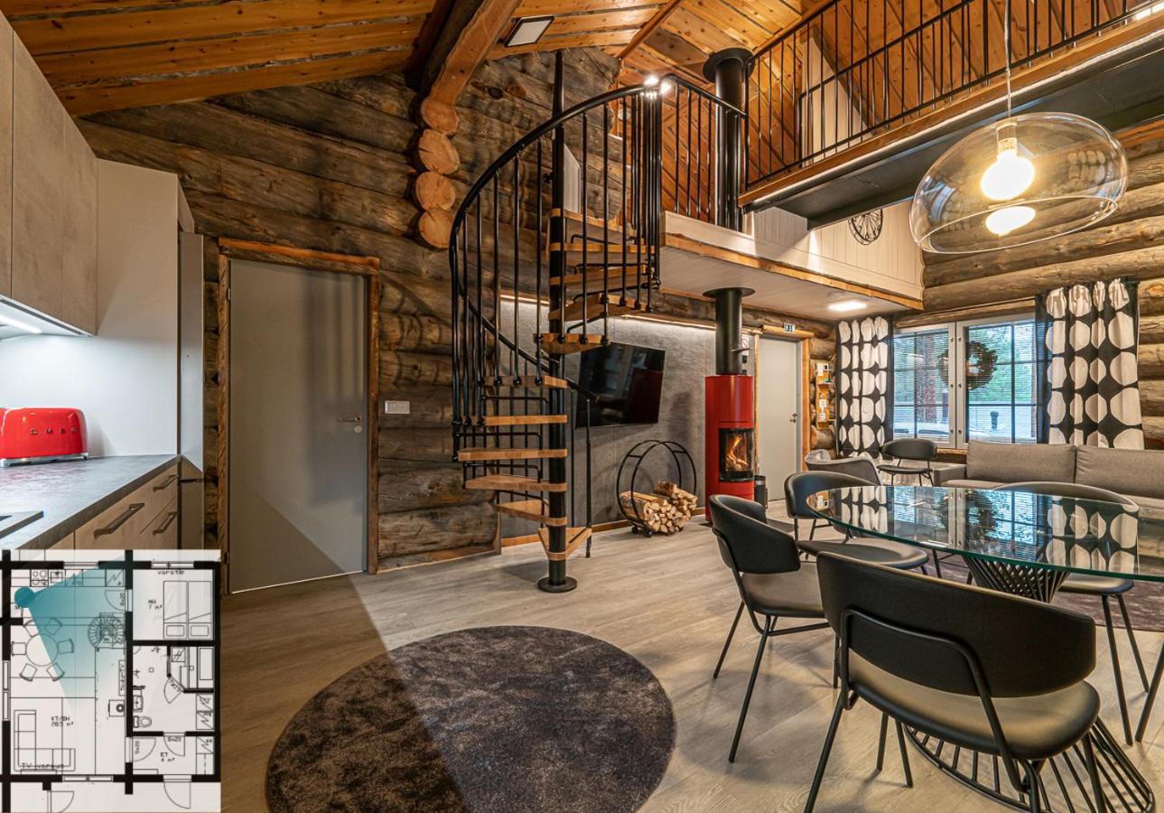 Levikaira Apartments - Log Cabins Kültér fotó