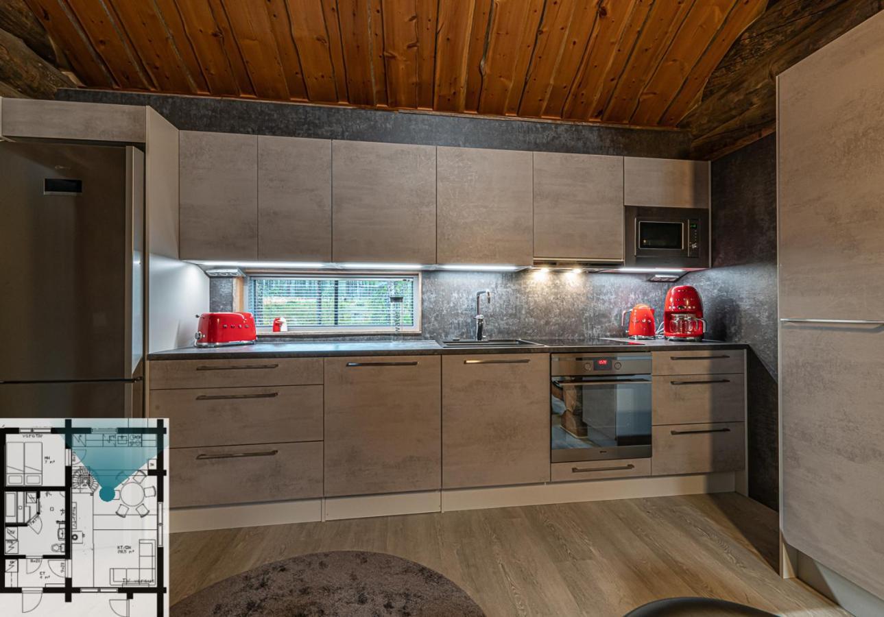 Levikaira Apartments - Log Cabins Kültér fotó